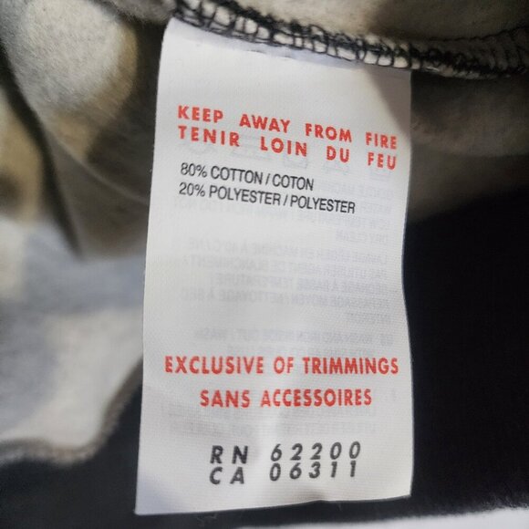 Womens PUMA Essentials Logo Hoodie Sz Lg Purple Gray Fleece Pullover Sweatshirt - Picture 10 of 11